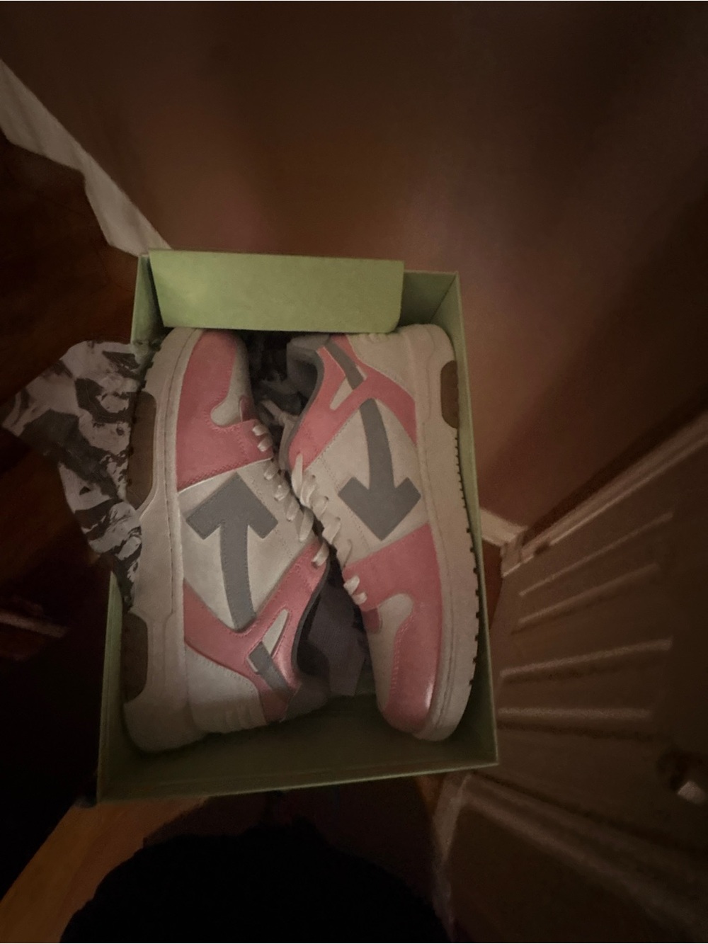 Custom OFF WHITE | WORE ONCE SHOOT BEST OFFER EU|46 US|12.5